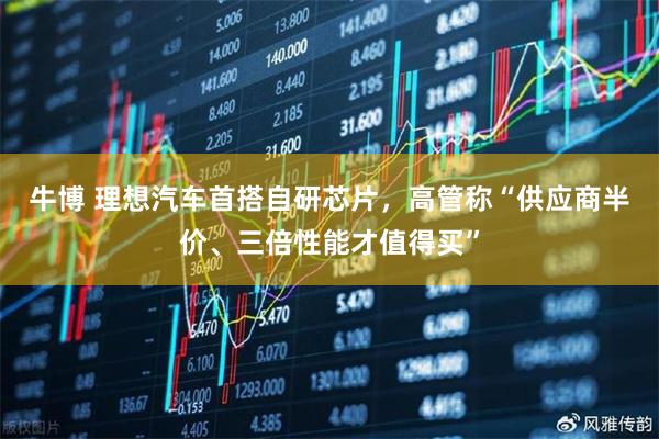 牛博 理想汽车首搭自研芯片,高管称“供应商半价、三倍性能才值得买”